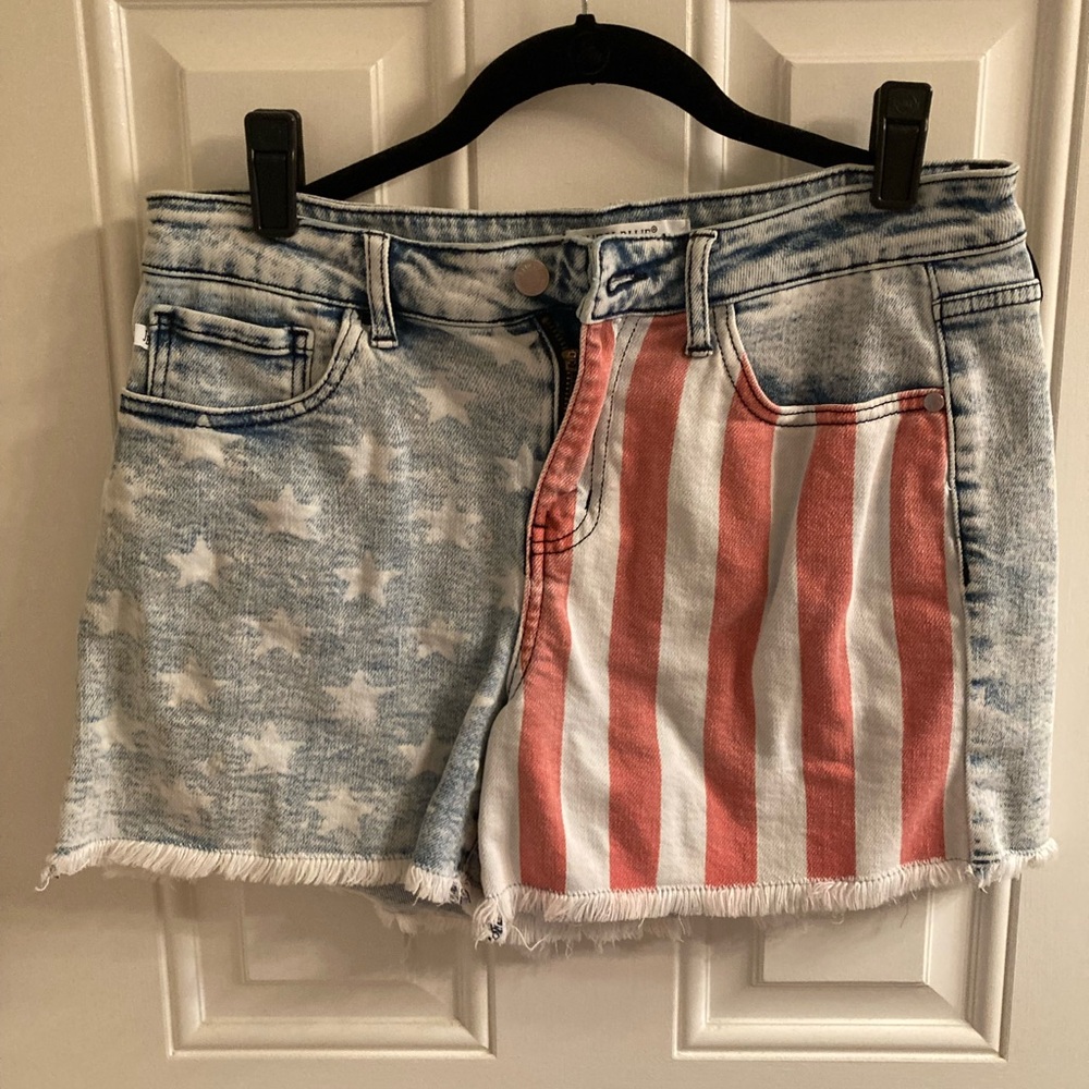 Judy Blue Patrotic shorts.
